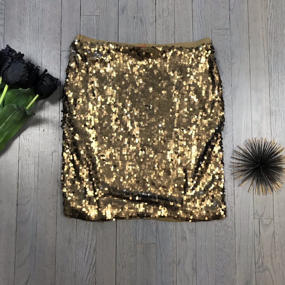 New York & Company New Years Holiday Sparkle Skirt